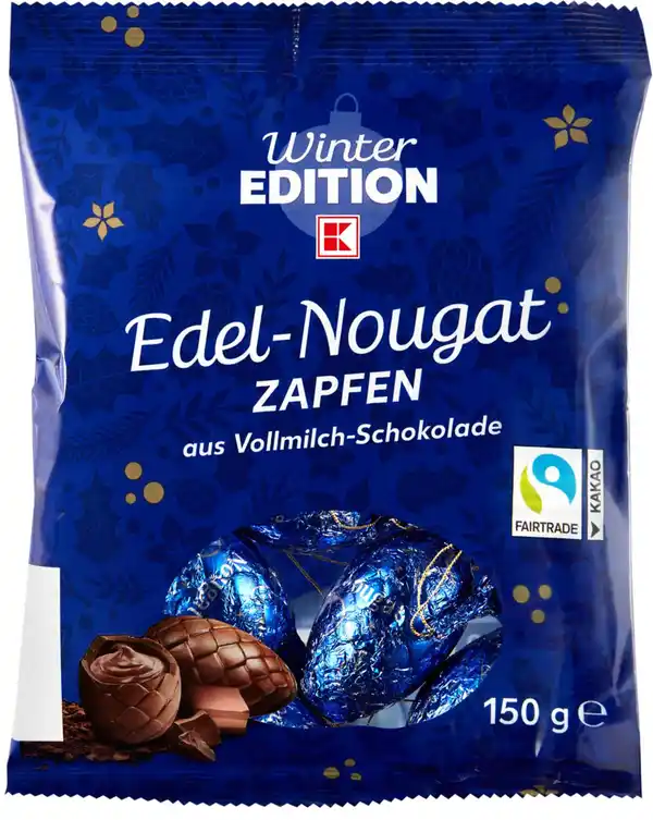 Bild 1 von K-WINTER EDITION Edel-Nougat-Zapfen, 150-g-Packg.