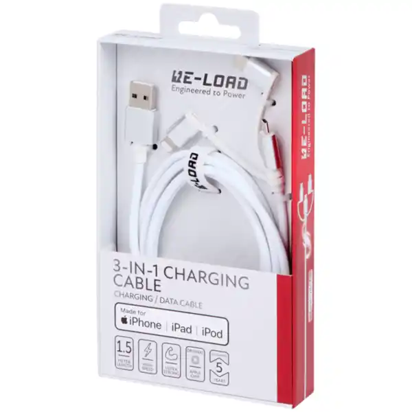 Bild 4 von Re-load Highspeed 3-in-1 Daten- und Ladekabel