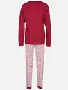 Bild 2 von Damen Pyjama in langer Form Pink