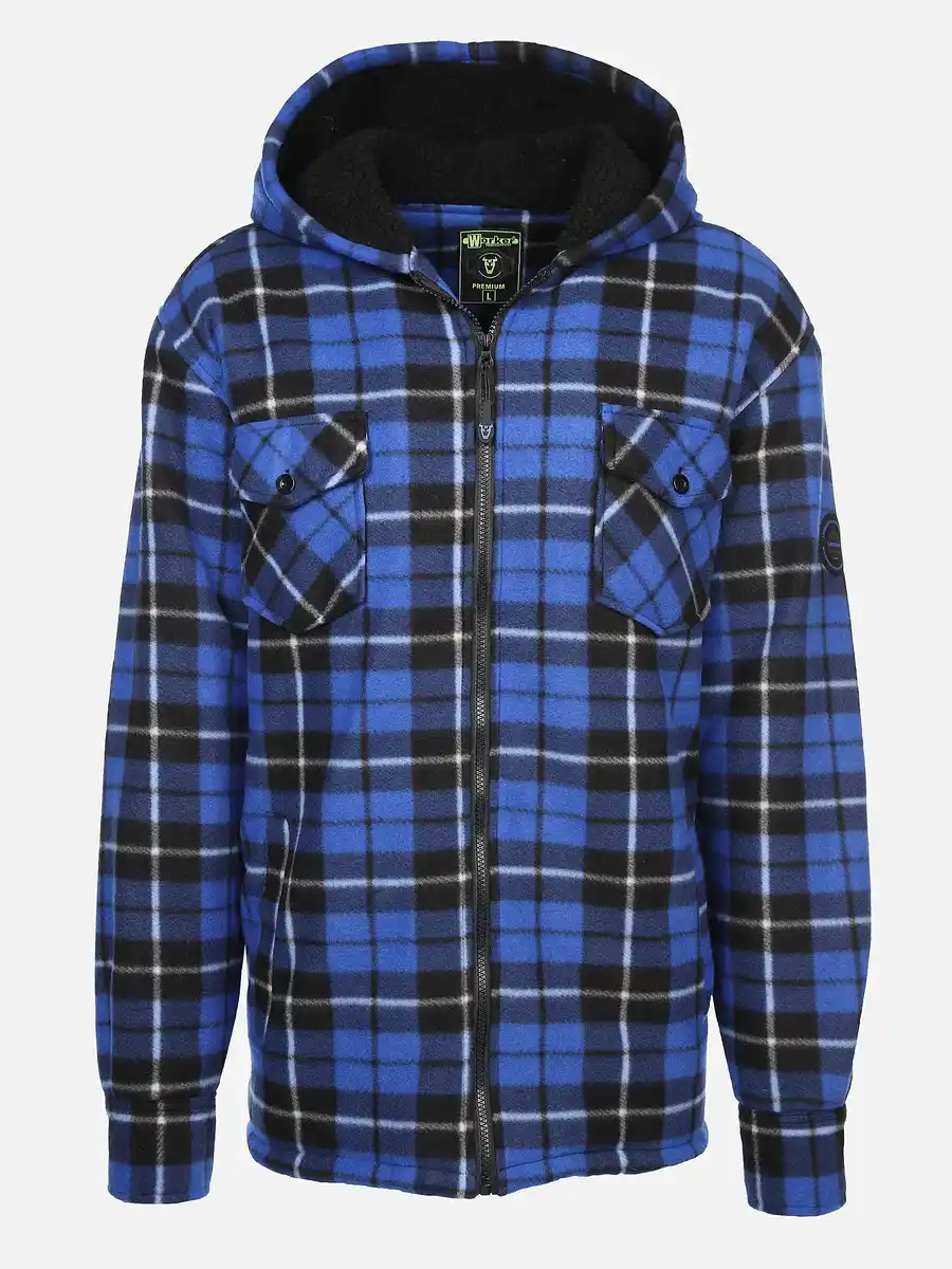 Bild 1 von Herren Thermohemd mit Kapuze Blau