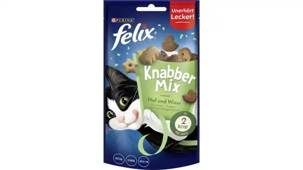 Bild 1 von PURINA FELIX KnabberMix Hof & Wiese mit Enten-