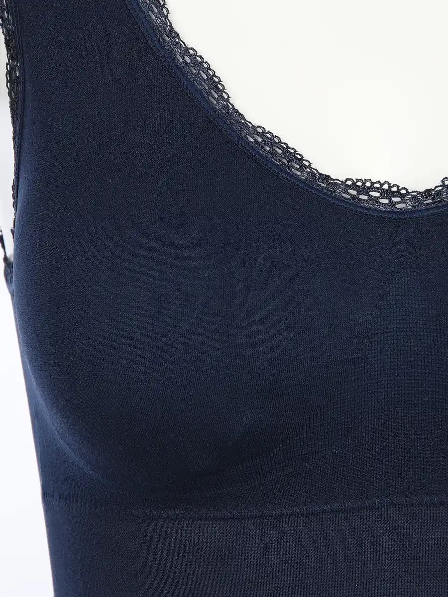 Bild 3 von Damen Bustier Seamless Blau