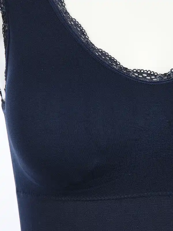 Bild 3 von Damen Bustier Seamless Blau