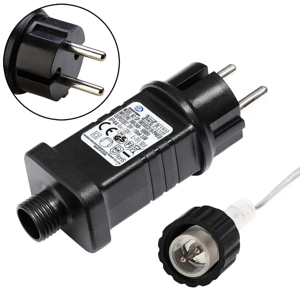 Bild 3 von Lichterkette Eiszapfen 80 LED 13m blau