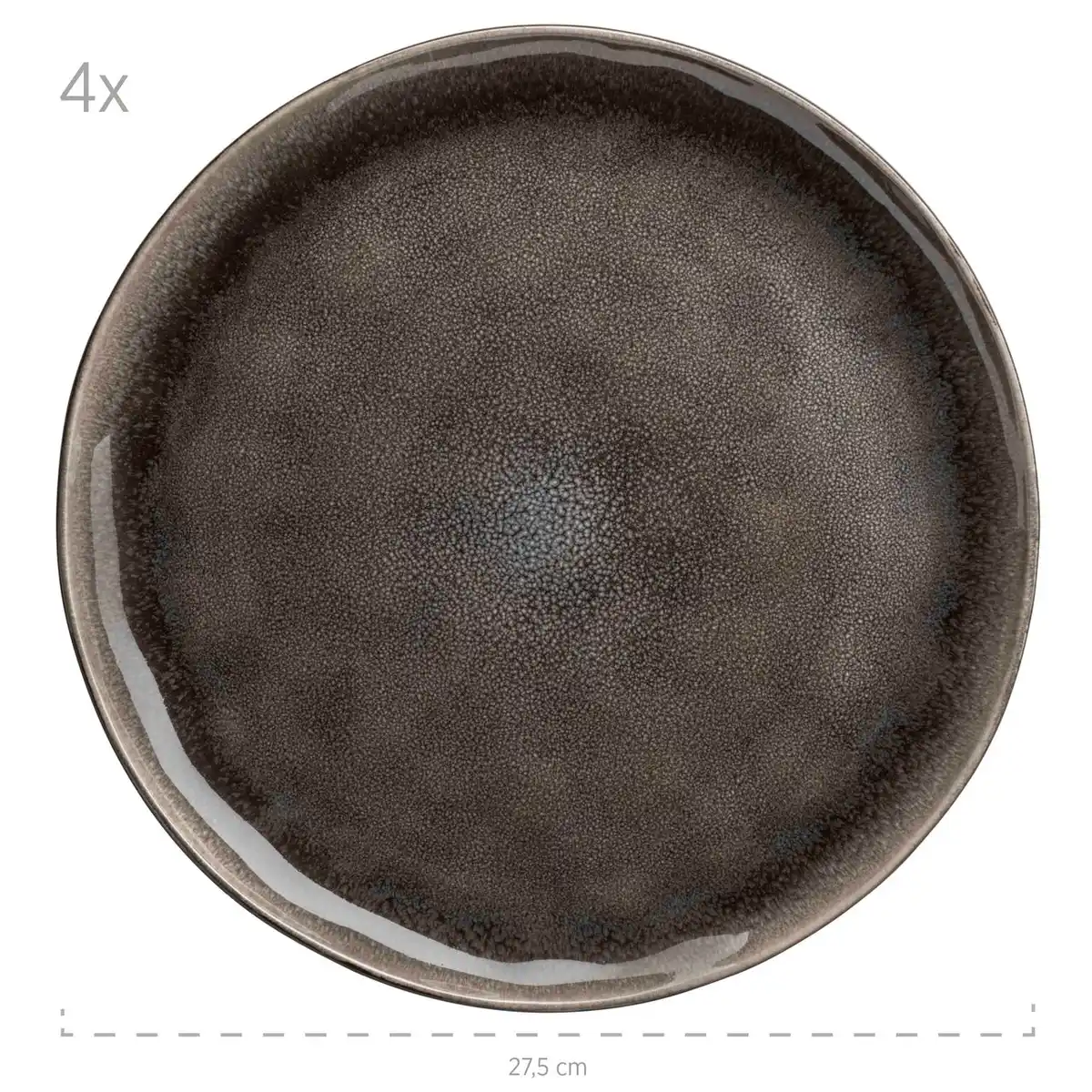 Bild 3 von Teller flach 27,5 cm, 4-er Set