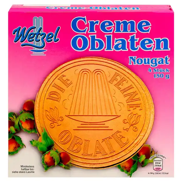 Bild 1 von WETZEL Oblaten 150 g