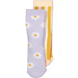 Kinder-Socken 2er-Pack, Rosa, 31/34