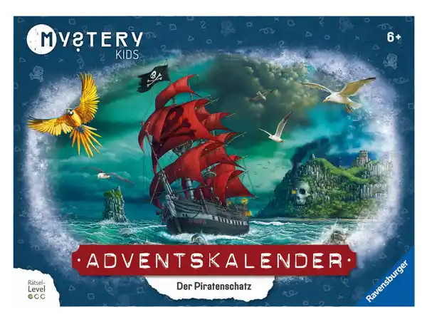 Bild 1 von RAVENSBURGER Mystery-Kids-Adventskalender »Der Piratenschatz«