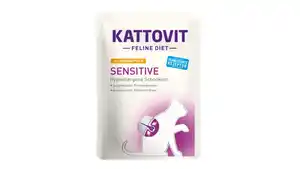 Kattovit Katzennassfutter Sensitive Huhn + Pute