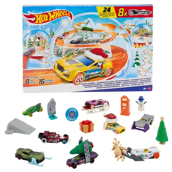 Bild 1 von MATTEL Adventskalender »HOT WHEELS«