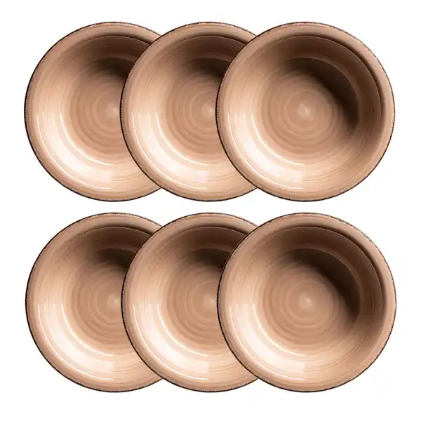 Bild 1 von Teller tief 21,6 cm, 6-er Set, BEIGE