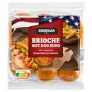 Bild 1 von AMERICAN Brioche-Hot-Dog-Buns 270 g