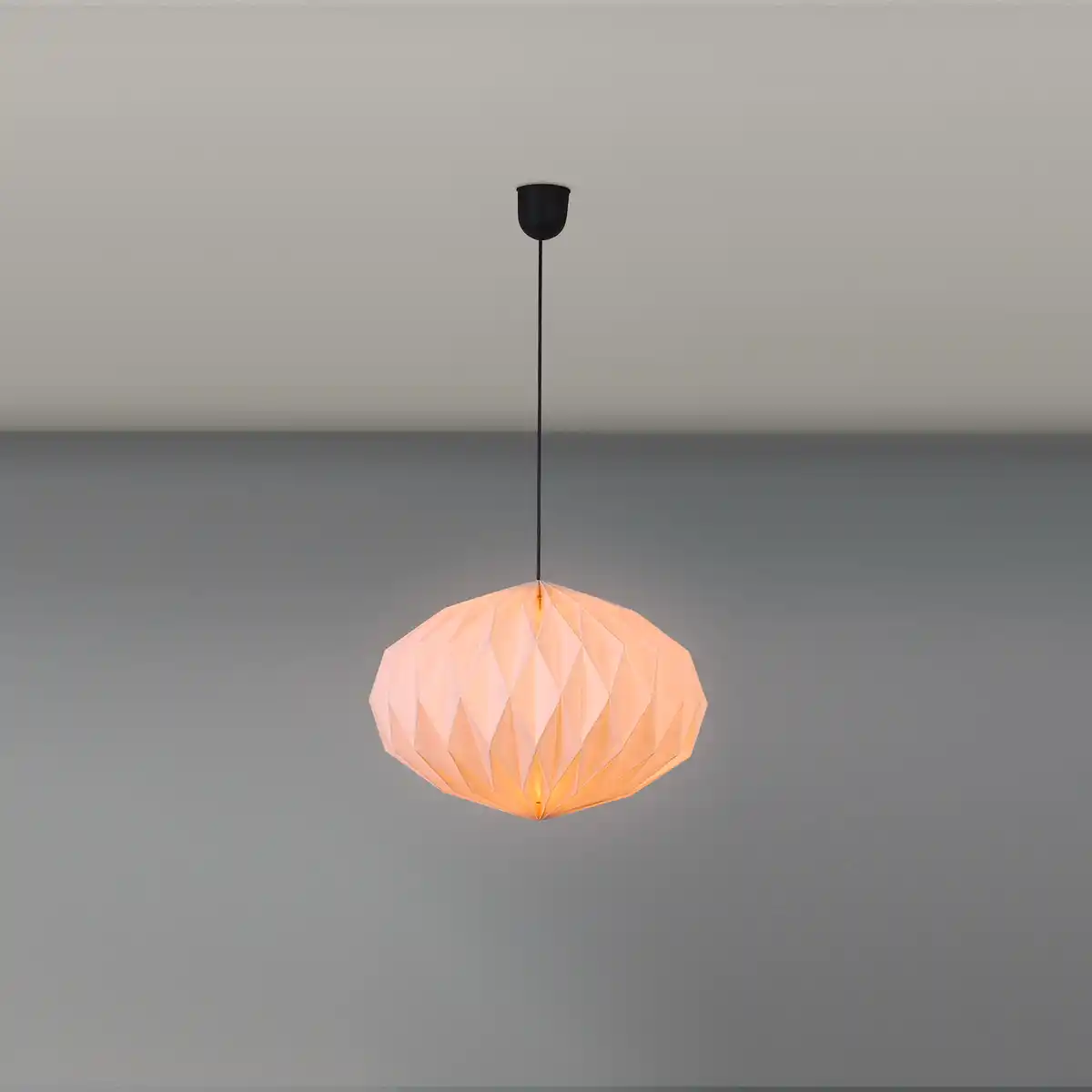 Bild 1 von toom Pendelleuchte 'Hannah' Ø 40 cm 1-flammig weiß