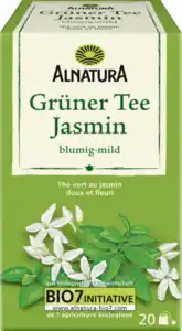 Alnatura Bio Grüner Tee Jasmin, 30 g