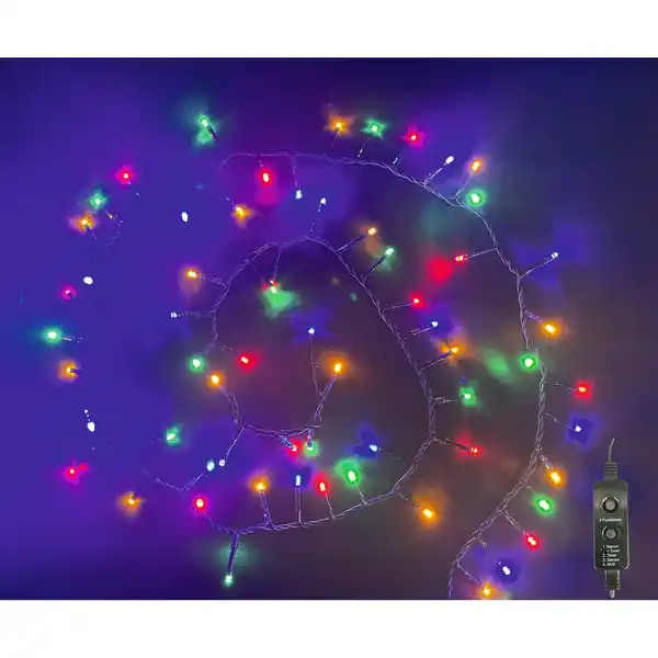 Bild 1 von toom LED-Micro-Lichterkette 360 LEDs bunt 900 cm