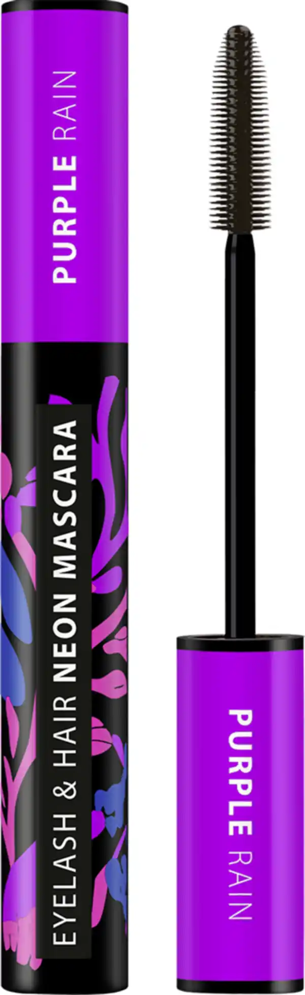 Bild 1 von Dermacol Eyelash & Hair Neon mascara Purple Rain, 9 g