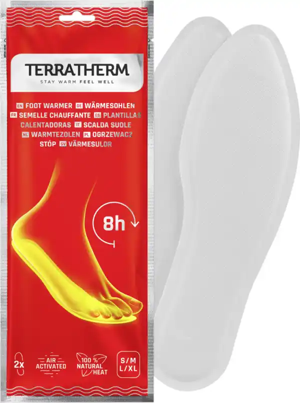 Bild 1 von TerraTherm Wärmesohlen, Gr. S (36-38), 1 Paar