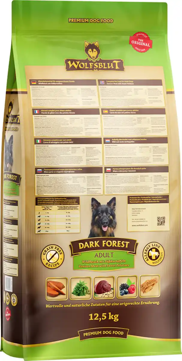 Bild 2 von Wolfsblut Hundefutter Dark Forest Adult, 12,5 kg