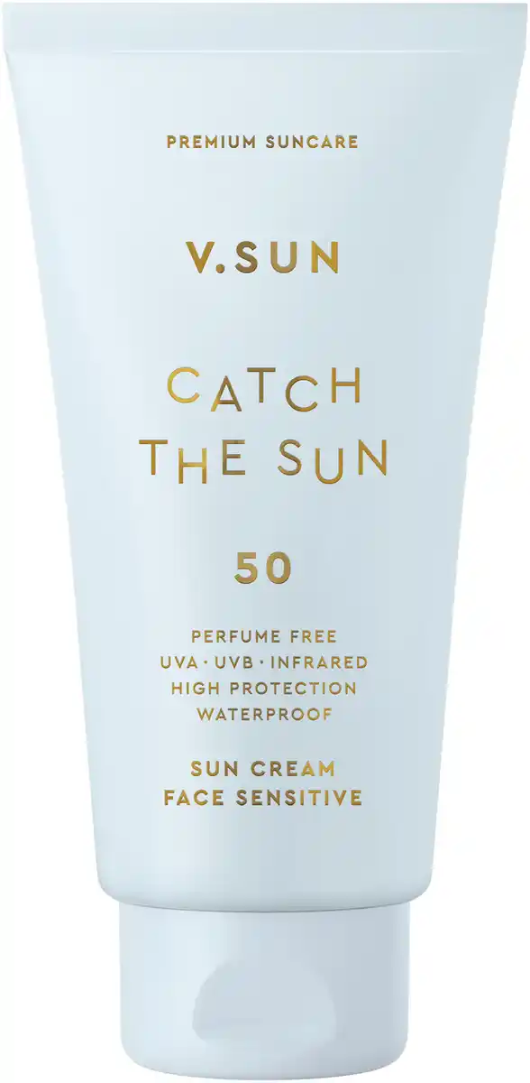 Bild 1 von V.SUN Sun Cream Face sensitiv LSF 50, 75 ml