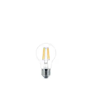 Philips LED Lampe Standardform 4,3 W E27  warmweiß 470 lm klar