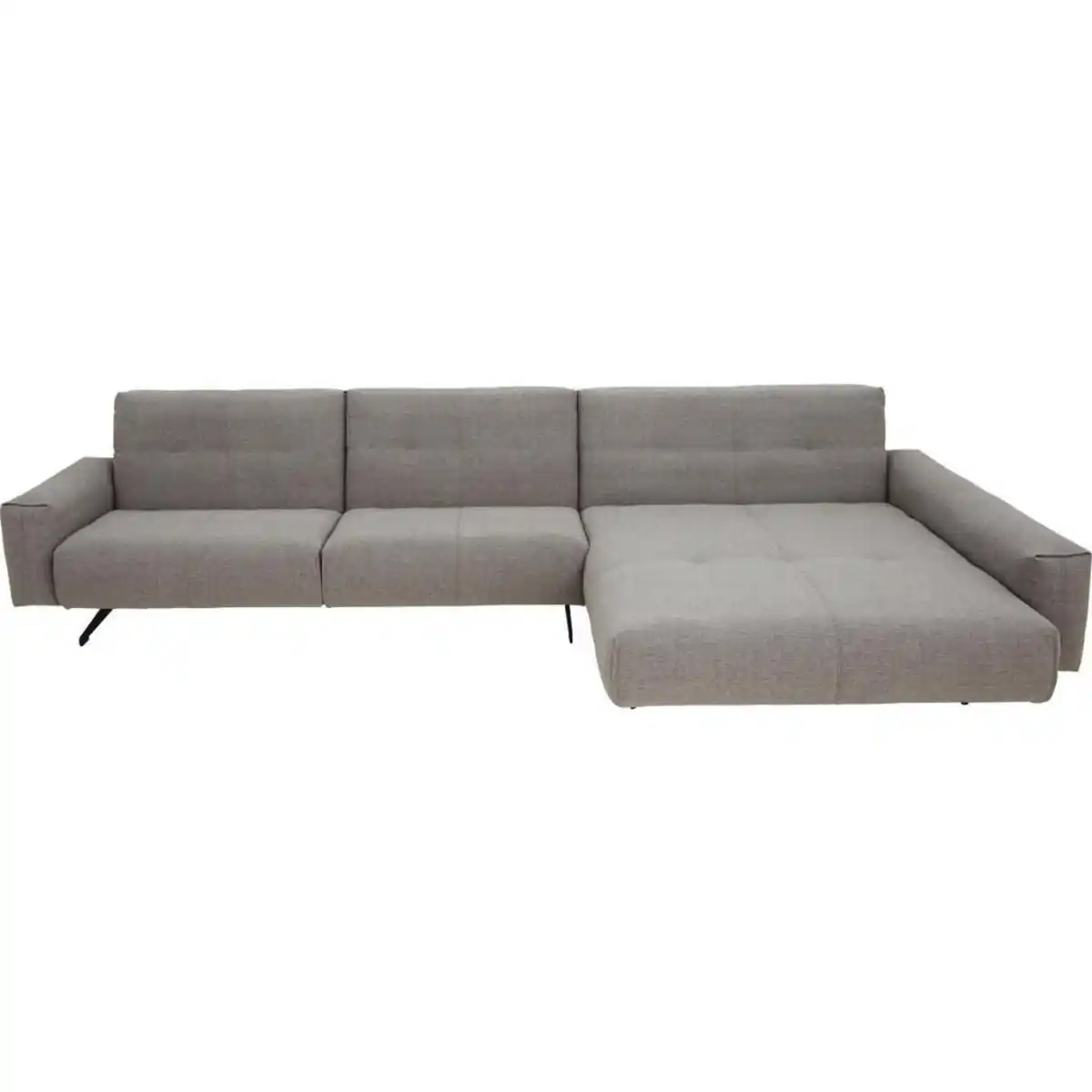 Bild 1 von Rolf Benz Ecksofa RB 50, Braun, Beige, Textil, 4-Sitzer, L-Form, 361x198 cm, Blauer Engel, Goldenes M, Made in Germany, Fußauswahl, Lederauswahl, Hocker erhältlich, Rücken echt, individuell planba