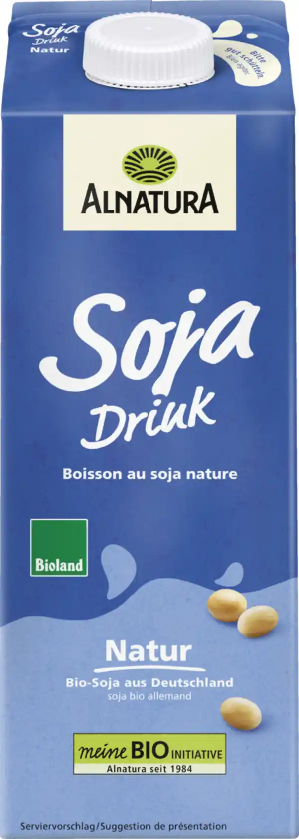 Bild 1 von Alnatura Bio Soja Drink Natur Bioland, 1 L