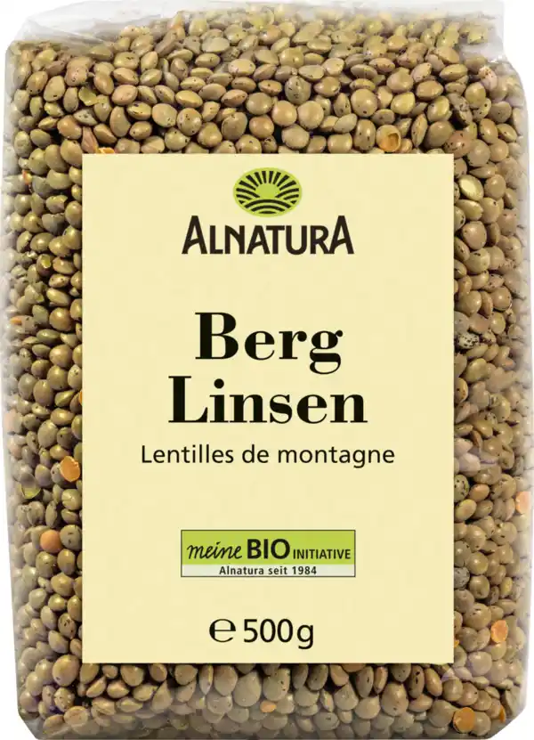 Bild 1 von Alnatura Bio Berglinsen, 500 g