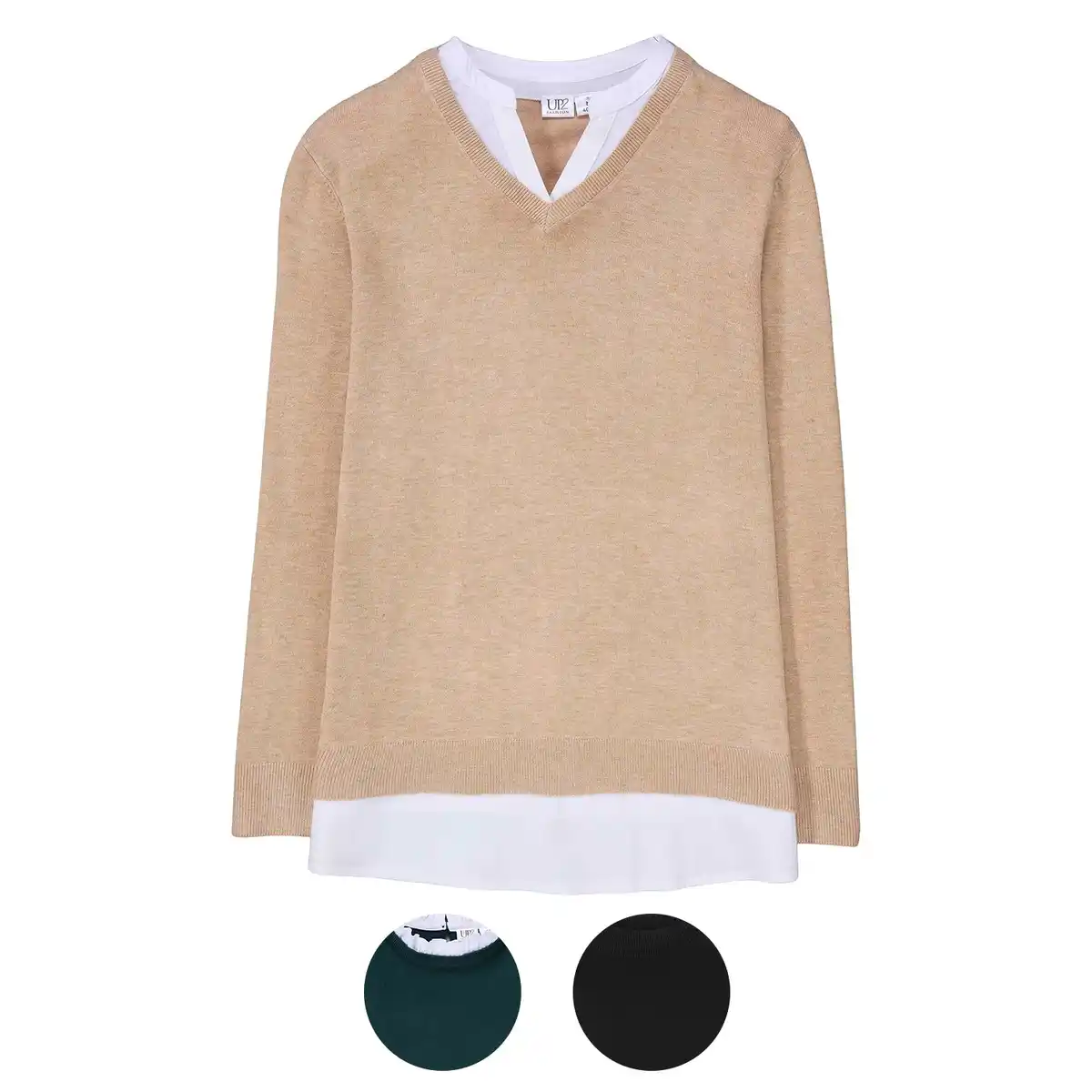 Bild 1 von UP2FASHION WOMEN Damen 2-in-1-Pullover