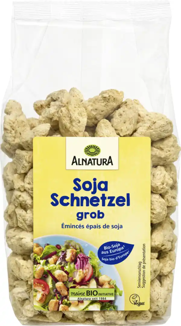 Bild 1 von Alnatura Bio Soja Schnetzel grob, 150 g