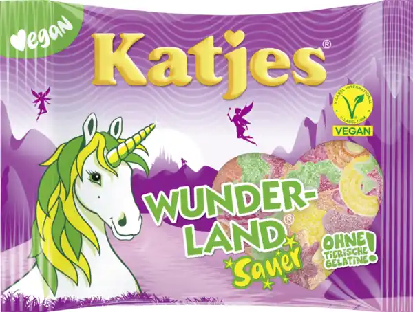 Bild 1 von Katjes Fruchtgummi Wunderland sauer, 175 g