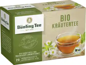 Bünting Tee Bio Tee Kräuter, 40 g