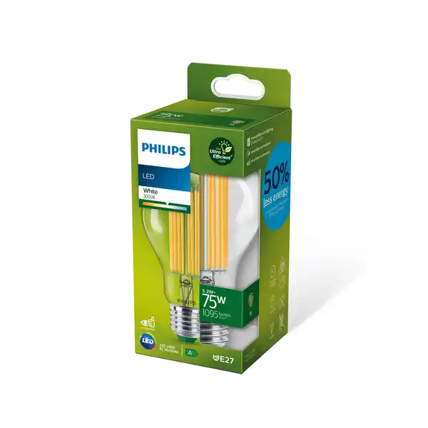 Bild 1 von Philips LED-Lampe 'Ultra Efficient' 75 W E27 1095 lm klar