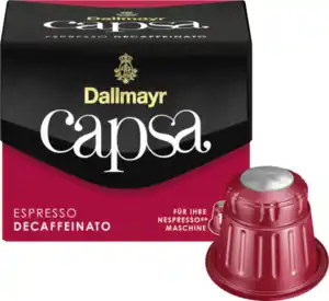 Dallmayr capsa Espresso Decaffeinato Kaffeekapseln, 56 g