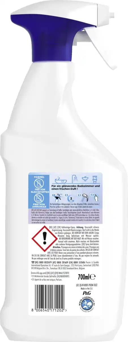 Bild 2 von Antikal Klakreiniger Fresh, 700 ml