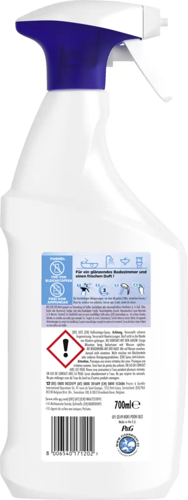 Bild 2 von Antikal Klakreiniger Fresh, 700 ml