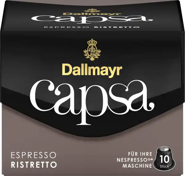 Bild 1 von Dallmayr capsa Espresso Ristretto Kaffeekapseln, 56 g