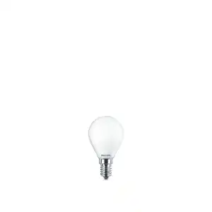 Philips LED-Lampe Tropfenform 4,3 W E14 warmweiß 470 lm