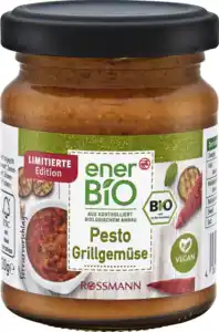 enerBiO Pesto Grillgemüse, 120 g