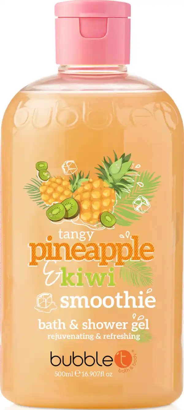 Bild 1 von bubble t Smoothie Ananas & Kiwi Bade- & Duschgel, 500 ml