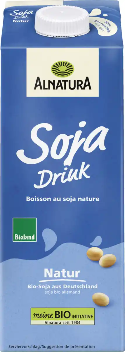 Bild 2 von Alnatura Bio Soja Drink Natur Bioland, 1 L