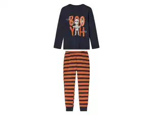 lupilu® Kinder Pyjama, mit leuchtendem Print