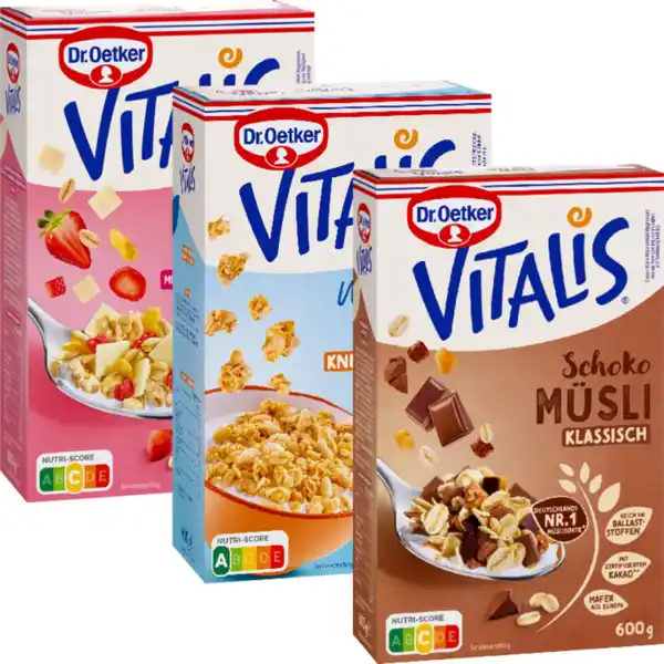 Bild 1 von Dr. Oetker Vitalis Müsli