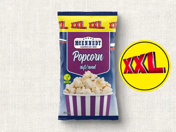 Bild 1 von McEnnedy Popcorn süß XXL,  500 g