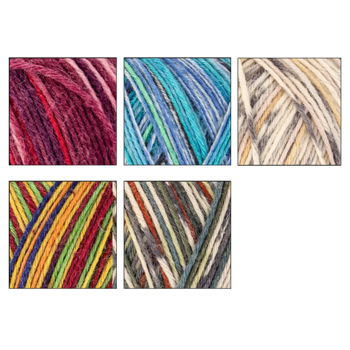 Bild 2 von Createlli Kuschelige 6-fach Sockenwolle