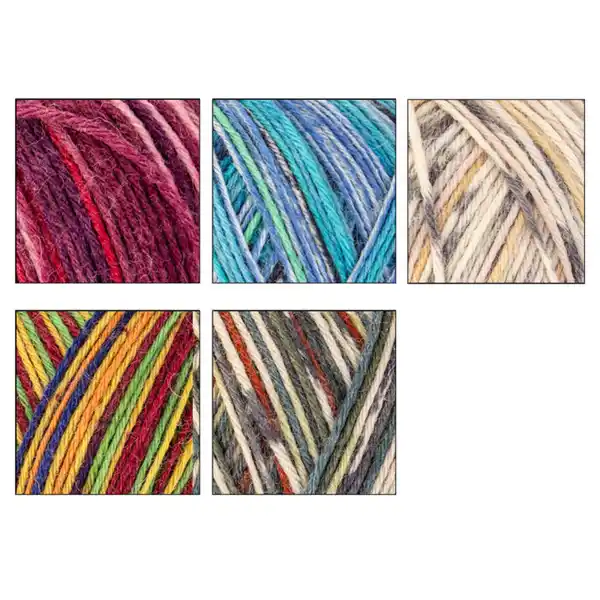 Bild 2 von Createlli Kuschelige 6-fach Sockenwolle