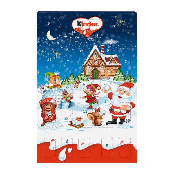 Bild 1 von FERRERO Kinder Mix Adventskalender 150g