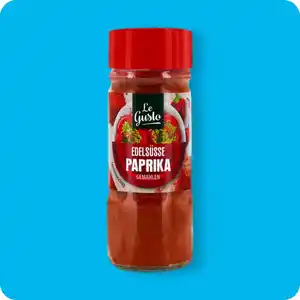 LE GUSTO Paprika edelsüß oder scharf, Gemahlen