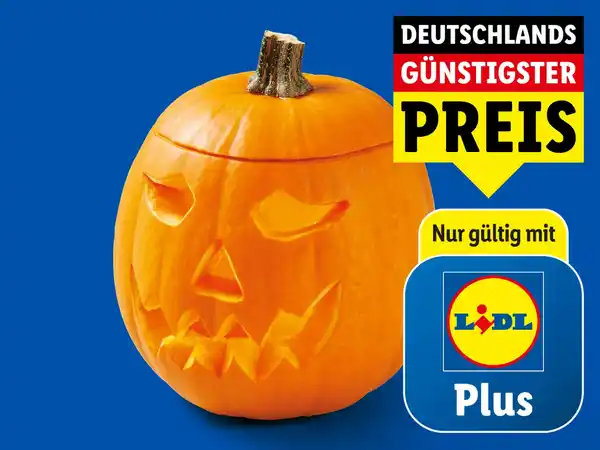 Bild 1 von Deutscher Halloween-Kürbis