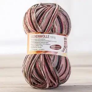 Createlli Kuschelige 6-fach Sockenwolle