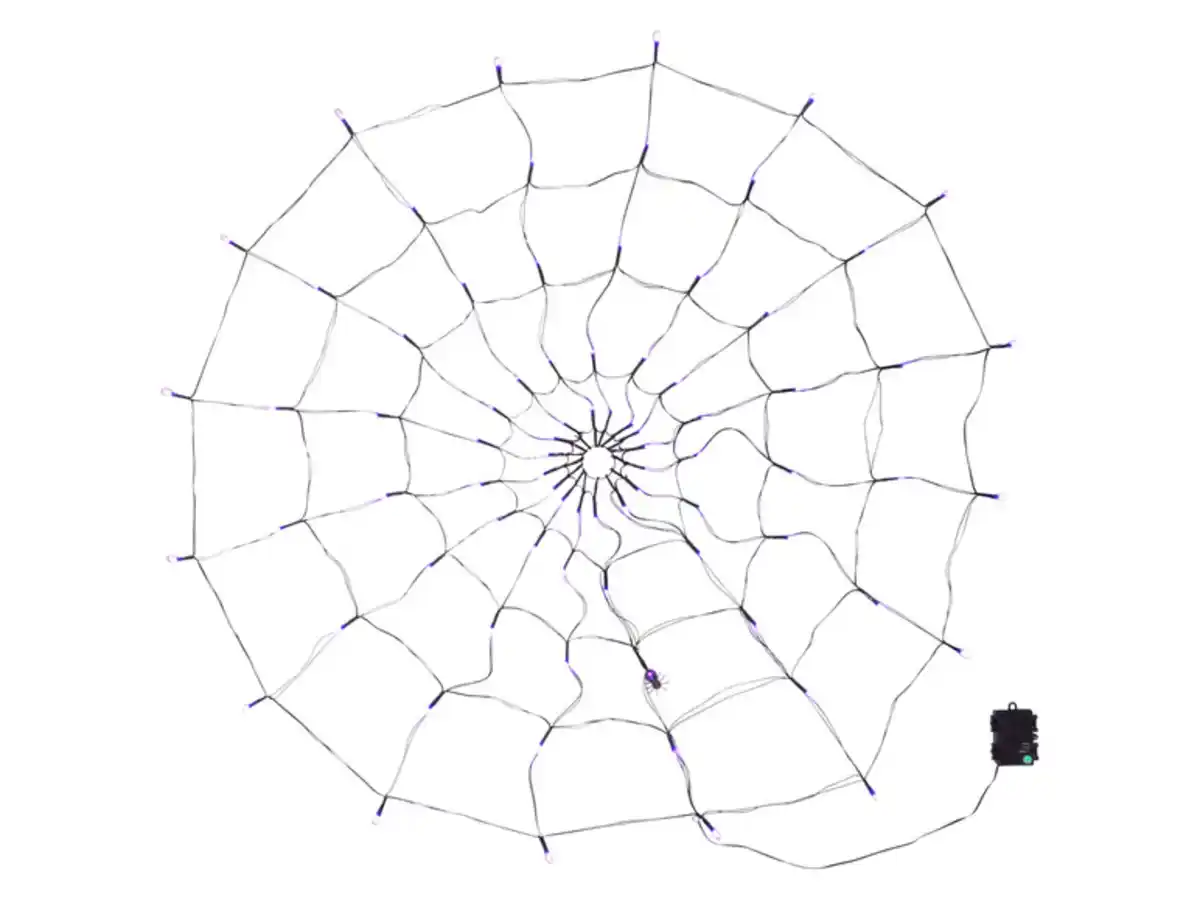 Bild 2 von LIVARNO home LED-Spinnennetz, 80 LEDs
